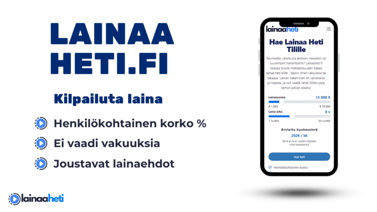 Lainojen kilpailutus – Kilpailuta lainat yhdellä hakemuksella Lainojen kilpailutus